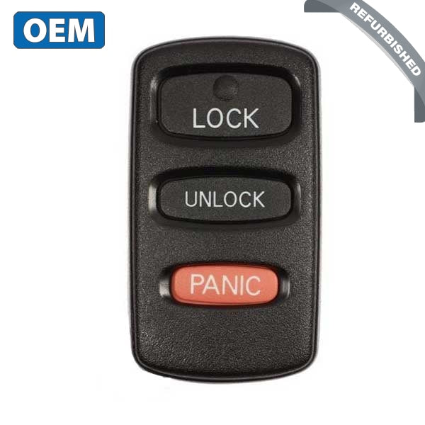 1998-2006 Mitsubishi Montero / 3-Button Keyless Entry Remote / PN: MR587977 / E4EG8D-522M-A (OEM Refurb)
