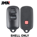 1998-2008 Toyota Keyless Entry Remote SHELL for GQ43VT14T - Black (JMA-TOYO-2-RKE)
