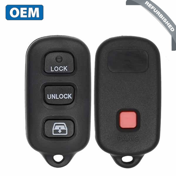 1998-2009 Toyota 4Runner Sequoia / 4-Button Keyless Entry Remote / PN: 89742-35020 / HYQ1512Y (OEM Refurb)