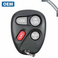1999-2001 GM / 4-Button Keyless Entry Remote / PN: 15732805 / KOBUT1BT (OEM Refurb)