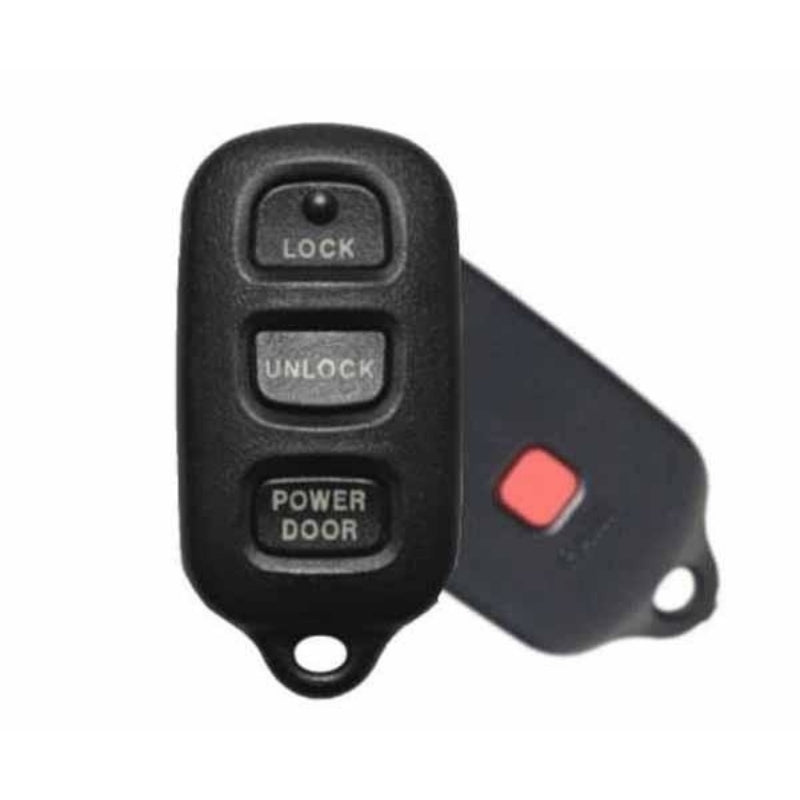 1999-2003 Toyota Sienna / 3-Button Keyless Entry Remote / PN: 89742-08050 / GQ43VT14T (OEM Recase)