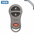 1999-2004 Jeep Cherokee / Grand Cherokee / 3-Button FOB Keyless Entry Remote / PN: 56036859 / 56036860 / GQ43VT9T / (OEM