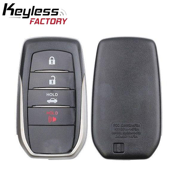 2016-2019 Toyota MIRAI / 4-Button Smart Key / PN: 89904-62020 / HYQ14FBA / AG Board 2110 (AFTERMARKET)