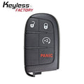 2017-2023 Jeep Compass / 4-Button Smart Key / PN: 68250337AB / M3N-40821302 (AFTERMARKET)