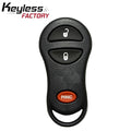 1999-2008 Chrysler Dodge Plymouth / 3-Button Keyless Entry Remote / PN: 04686481AB / GQ43VT17T (AFTERMARKET)