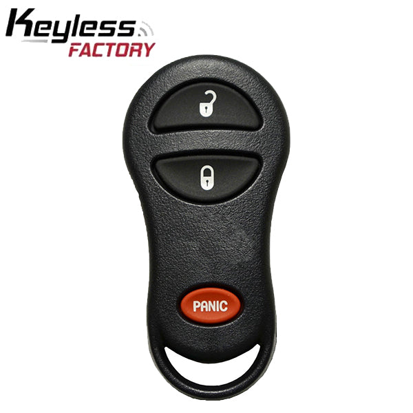 1999-2008 Chrysler Dodge Plymouth / 3-Button Keyless Entry Remote / PN: 04686481AB / GQ43VT17T (AFTERMARKET)
