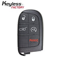 2017-2023 Jeep Compass / 5-Button Smart Key / PN: 68250343AB / M3N-40821302 (AFTERMARKET)