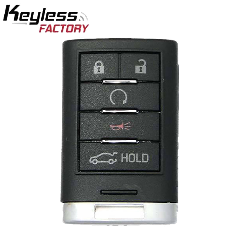 2013-2015 Cadillac ATS XTS / 5-Button Smart Key w/ Trunk / PN: 22856930 / NBG009768T (AFTERMARKET)