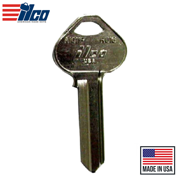 Ilco - A1011P-RU16 RUSSWIN Key Blank - 6 Pin or Disc