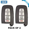 2 x 2009-2014 Kia / 4-Button Smart Key / PN: 95440-1U050 / SY5HMFNA04 (Bundle of 2) (OEM)