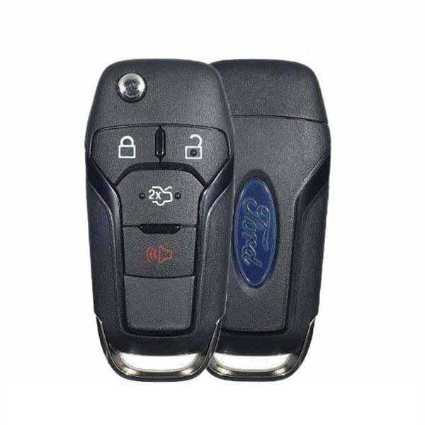 2 x 2013-2016 Ford Fusion / 4-Button Flip Key / PN: 164-R7986 / N5F-A08TAA (Bundle of 2)