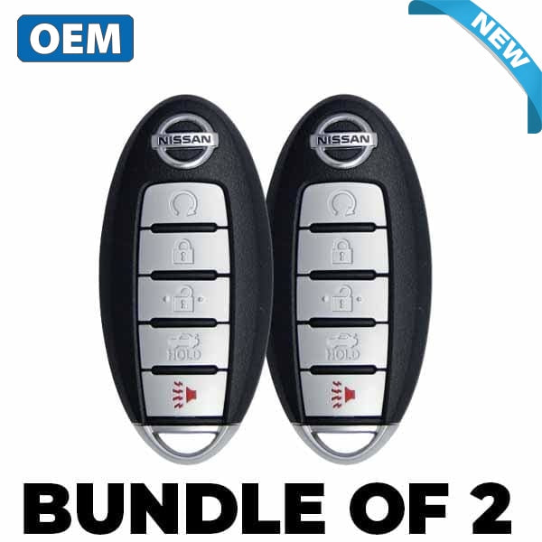 2 x 2019-2021 Nissan Maxima / 5-Button Smart Key / PN: 285E3-9DJ3B / KR5TXN7 (OEM) (BUNDLE OF 2)
