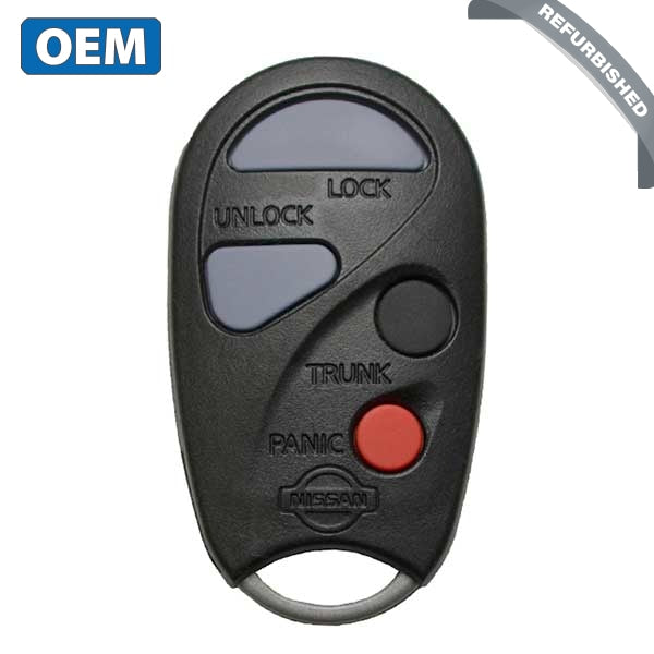 2000-2001 Nissan / 4-Button Keyless Entry Remote / PN: 28268-7Z460 / KBRASTU10  (01A) (OEM Refurb)