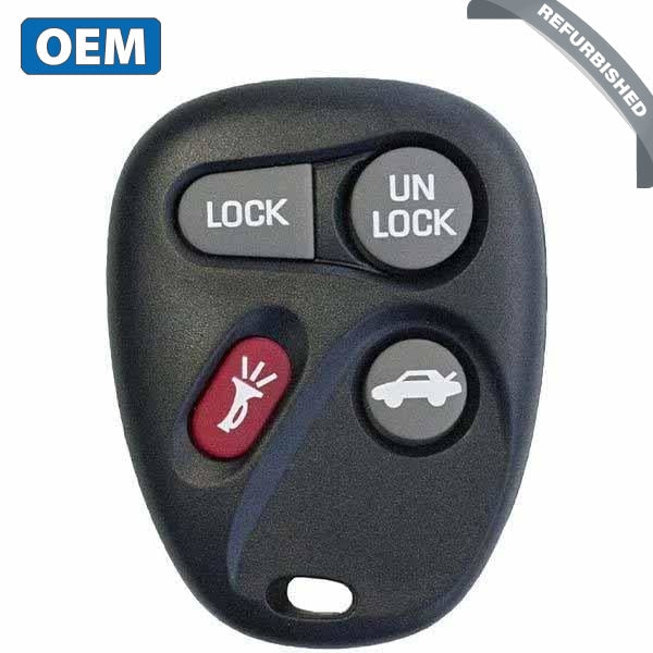 2001-2005 GM / 4-Button Keyless Entry Remote / PN: 10443537 / KOBLEAR1XT (OEM Refurb)