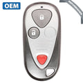 2001-2006 Acura MDX / 3-Button Keyless Entry Remote/ PN: 72147-S3V-A02 / E4EG8D-444H-A (OEM Refurb)