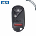 2001-2007 Honda Civic / Pilot / 3-Button Keyless Entry Remote / PN: 72147-S5A-A01 / NHVWB1U523 (OEM Refurb) / (OR-HON004