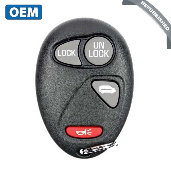 2002-2005 GM / 4-Button Keyless Entry Remote / PN: 10335586 / L2C0007T (OEM Refurb)