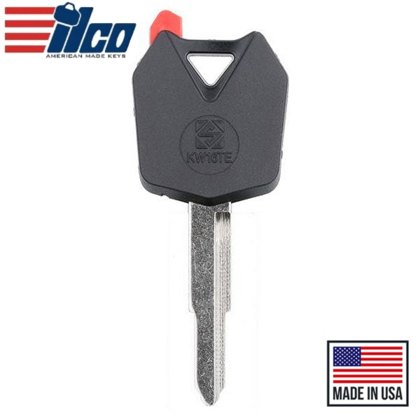 Ilco - 2002-2014 Kawasaki Motorcycle - KW16-GTS - Transponder Key Shell