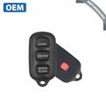2003-2008 Toyota Corolla / Matrix / 4-Button Keyless Entry Remote w/Hatch Glass / PN: 89742-02010 / GQ43VT14T (OEM Refur