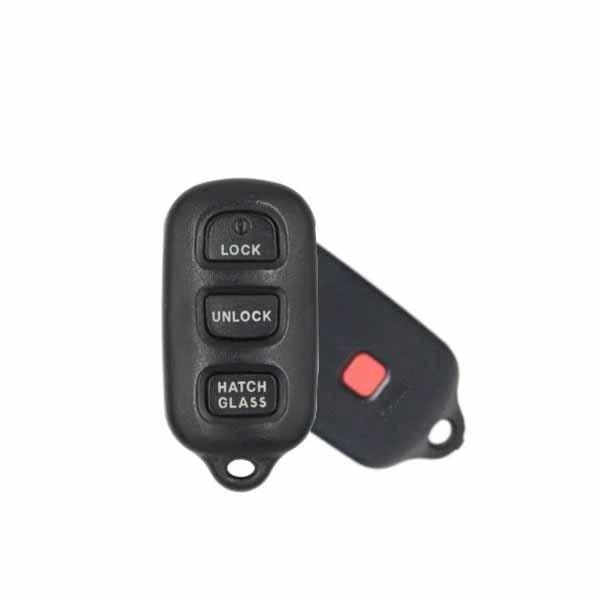 2003-2008 Toyota Corolla / Matrix / 4-Button Keyless Entry Remote w/Hatch Glass / PN: 89742-02010 / GQ43VT14T (OEM Refur