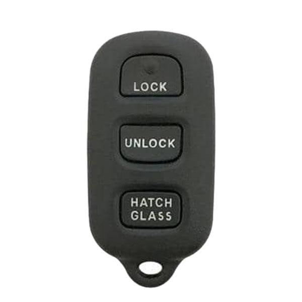 2003-2008 Toyota Matrix / Pontiac Vibe / 3-Button Keyless Entry Remote w/Hatch & Glass / PN: 88969657 / GQ43VT14T (OEM R