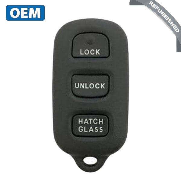 2003-2008 Toyota Matrix / Pontiac Vibe / 3-Button Keyless Entry Remote w/Hatch & Glass / PN: 88969657 / GQ43VT14T (OEM R