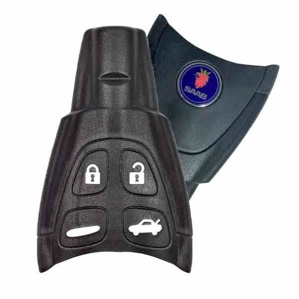 2003-2011 Saab 9-3 / 4-Button Smart Key / PN: 12783781 / LTQSAAM433TX (OEM)