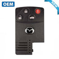 2004-2011 Mazda MX-5 Miata RX-8 / 4-Button Smart Card Key / PN: NFY7-67-5RYB / BGBX1T458SKE11A01 (OEM)