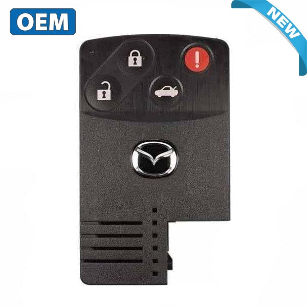2004-2011 Mazda MX-5 Miata RX-8 / 4-Button Smart Card Key / PN: NFY7-67-5RYB / BGBX1T458SKE11A01 (OEM)
