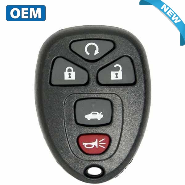 2004-2013 GM / 5-Button Keyless Entry Remote / PN: 22733524 / KOBGT04A (OEM)