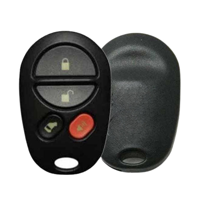 2004-2013 Toyota Sienna / 4-Button Keyless Entry Remote w/Side Door / PN: 89742-08100 / GQ43VT20T (OEM Recase)