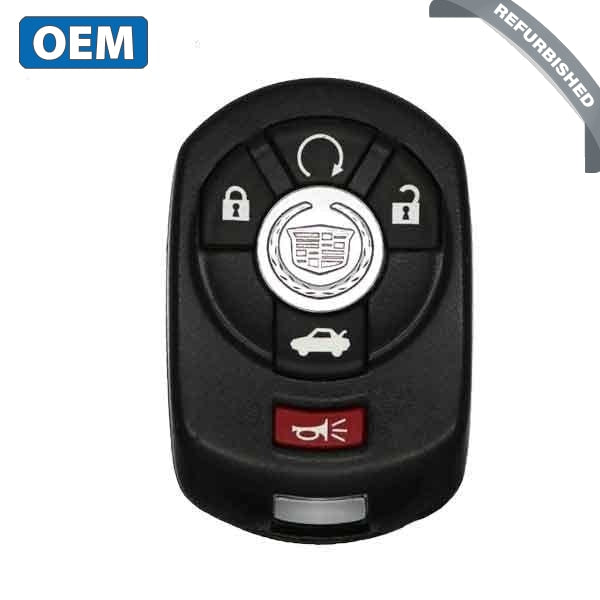 2005-2007 Cadillac STS / 5-Button Keyless Entry Remote / PN: 15212382 / M3N65981403  (OEM Refurb)