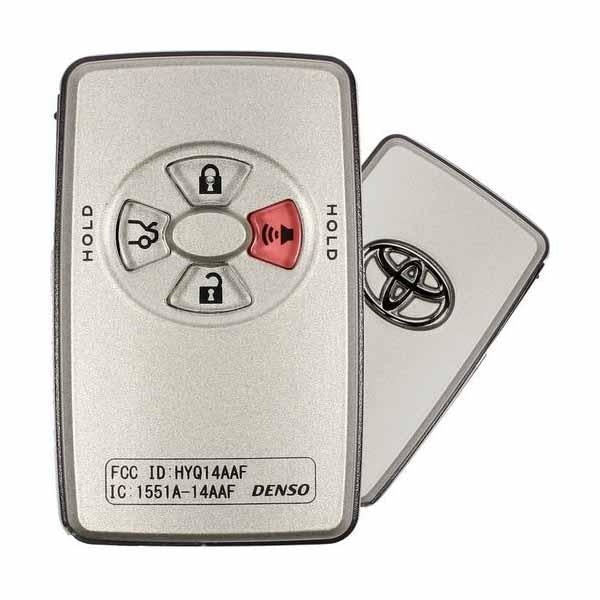 2005-2007 Toyota Avalon / 4-Button Smart Key / PN: 89904-07030 / HYQ14AAF (OEM Refurb)