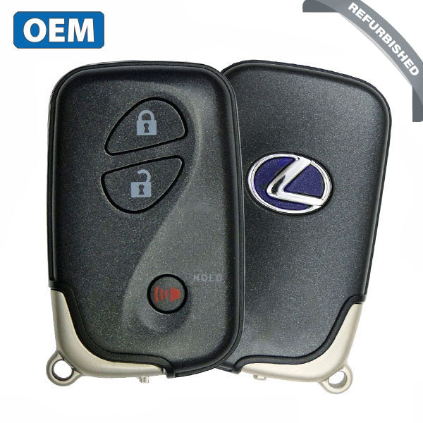 2010-2017 Lexus / 3-Button Smart Key / PN: 89904-48481 / HYQ14ACX / GNE BOARD (OEM Refurb)