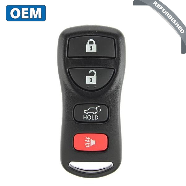 2005-2014 Nissan Armada / 4-Button Keyless Entry Remote / PN: 28268-ZE10B / CWTWB1U821 (OEM Refurb)