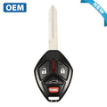 2006-2007 Mitsubishi / 4-Button Remote Head Key / PN: MN141381 / OUCG8D-620M-A (OEM)