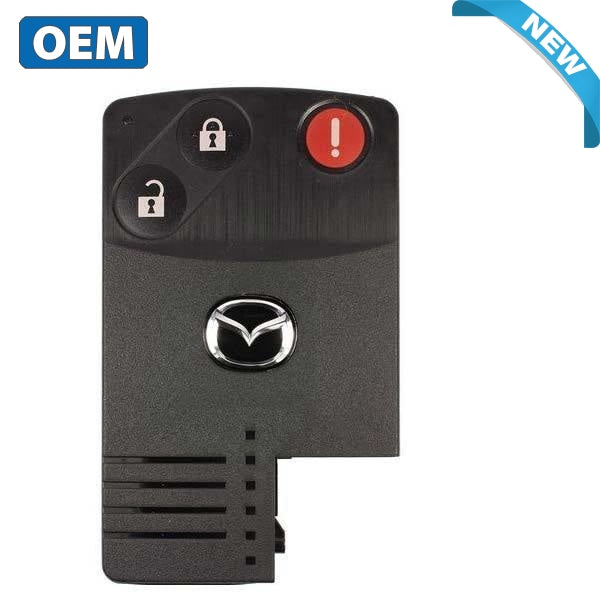 2006-2009 Mazda / 3-Button Smart Card Key / PN: TDY2-67-5RYA / BGBX1T458SKE11A01 (OEM)
