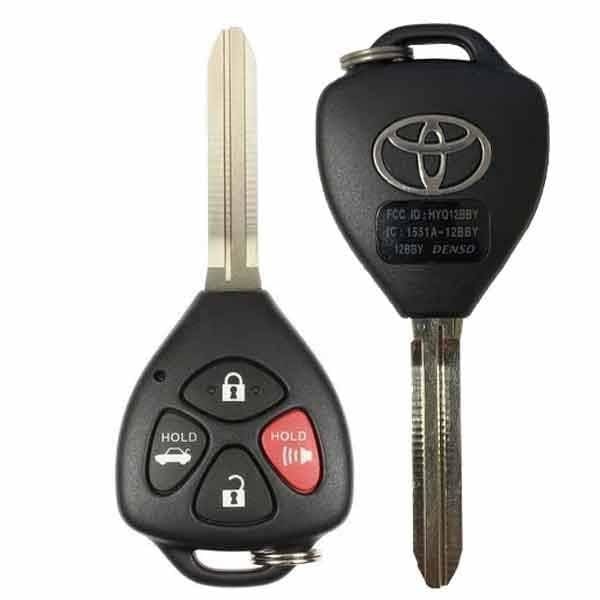 2006-2011 Toyota Camry / Corolla  / 4-Button Remote Head Key / PN: 89070-06232 /  HYQ12BBY (Chip 4D 67) / Board 1491 (OE