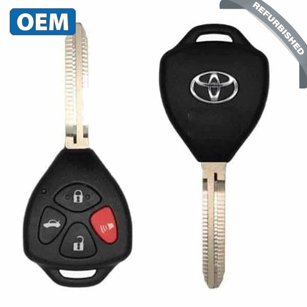 2006-2011 Toyota Camry / Corolla  / 4-Button Remote Head Key / PN: 89070-06232 /  HYQ12BBY (Chip 4D 67) / Board 1491 (OE
