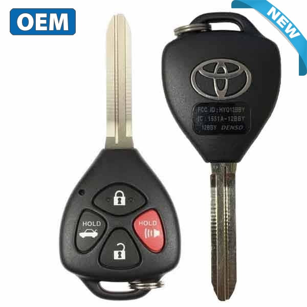 2006-2011 Toyota Camry / Corolla  / 4-Button Remote Head Key / PN: 89070-06232 /  HYQ12BBY (Chip 4D 67) / Board 1491 (OE