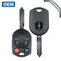 2006-2012 Lincoln / 4-Button Remote Head Key  / PN: 164-R7042 / OUCD6000022 / H75 / Chip 80 Bit (OEM Refurb)