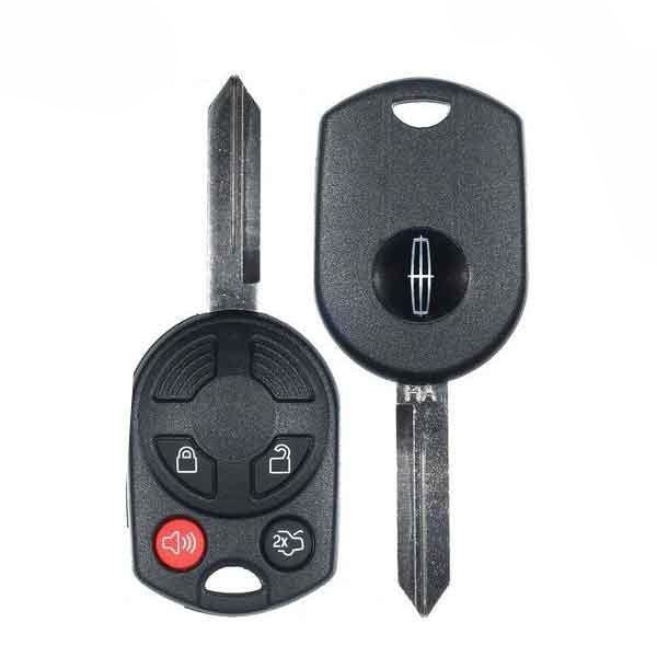 2006-2012 Lincoln / 4-Button Remote Head Key  / PN: 164-R7042 / OUCD6000022 / H75 / Chip 80 Bit (OEM Refurb)