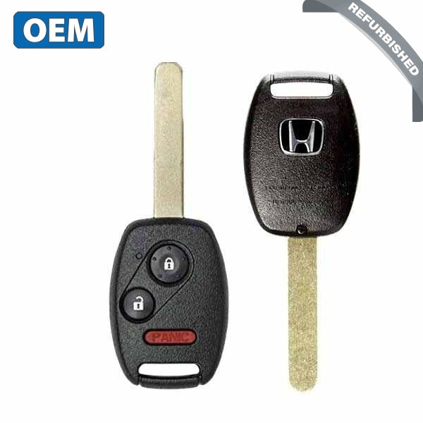 2006-2017 Honda Civic / Odyssey / 3-Button Remote Head Key / PN: 35118-SVA-305 / N5F-S0084A (OEM Refurb)