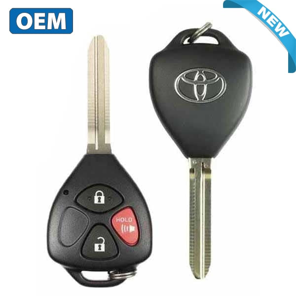 2007-2009 Toyota RAV4 Sport /  3-Button Remote Head Key / PN: 89070-42670 / HYQ12BBY (OEM)