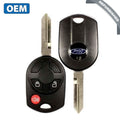 2007-2010 Ford  / 3-Button Remote Head Key  / PN: 164-R7016 / OUCD6000022 / H75 Chip 40 Bit (OEM Refurb)