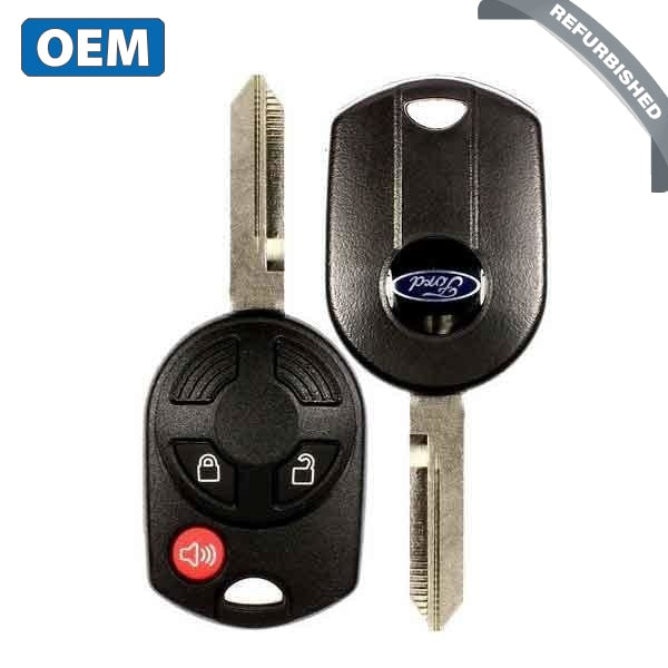 2007-2010 Ford  / 3-Button Remote Head Key  / PN: 164-R7016 / OUCD6000022 / H75 Chip 40 Bit (OEM Refurb)