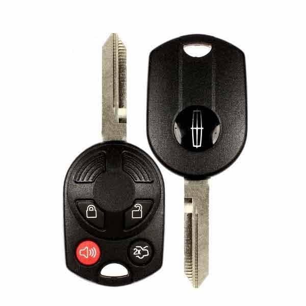 2007-2010 Lincoln / 4-Button Remote Head Key  / PN: M9L7T-15K601-AC / OUCD6000022 / H75 / Chip 40 Bit (OEM)