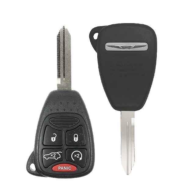 2007-2013  Chrysler  Aspen Sebring 200  / 5-Button Remote Head Key / OHT692427AA (OEM Refurb)