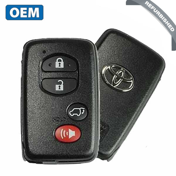 2007-2014 Toyota Highlander / 4-Button Smart Key / PN: 89904-48110 / HYQ14AAB-0140 (OEM Refurb)