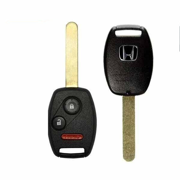 2007-2015 Honda CR-V / Fit / Insight / 3-Button Remote Head Key / PN: 35111-SWA-306 / MLBHLIK-1T (OEM Refurb)